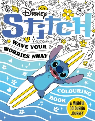 Disney Stitch - Wave Your Worries Away Colouring Book - Walt Disney