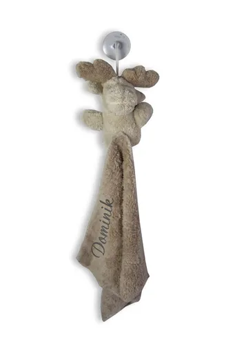 Plyšový usínáček s hračkou s výšivkou