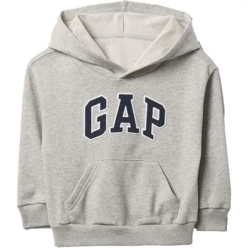 GAP V-FRCH LOGO Chlapecká mikina, šedá, velikost 5Y