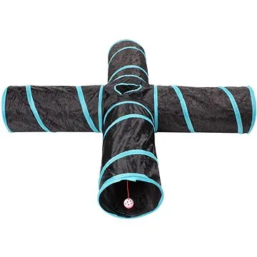 Four-way agility tunel černá-modrá (40155)