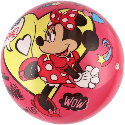 Míč Minnie nafouknutý 23 cm v síťce