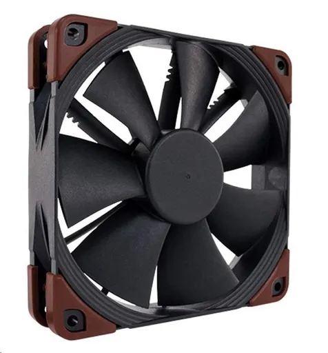 NOCTUA Ventilátor NF-F12 iPPC-3000 PWM, 120mm, černá/hnědá