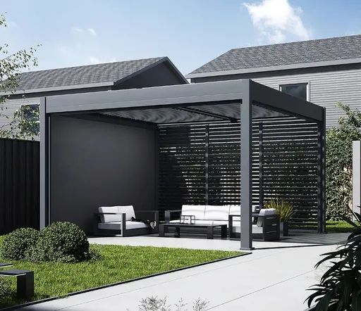 Bioklimatická pergola 4x4 m INTRO DUO Rojaplast