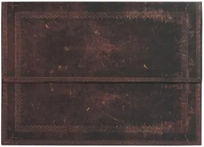 Desky na dokumenty Paperblanks - Old Leather Black Moroccan Bold A4