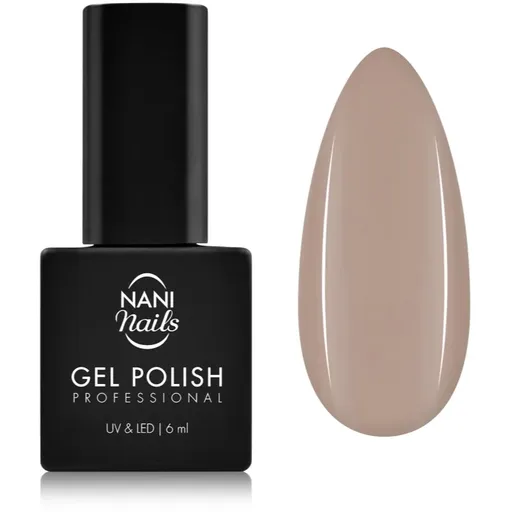 NaniNails NANI Professional gelový lak na nehty odstín Light Coffee 6 ml