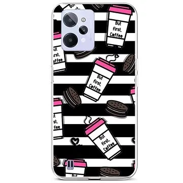 TopQ Kryt Realme C31 silikon Kafíčka 74349 (Sun-74349)