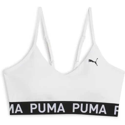 Puma MOVE STRONG BRA Dámská sportovní podprsenka, bílá, velikost