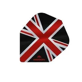 Mission Letky Alliance Union Jack No6 - Black / Red F3098 (289305)