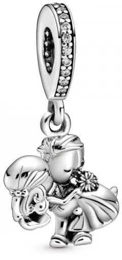 Pandora Stříbrný přívěsek Manželský pár 798896C01