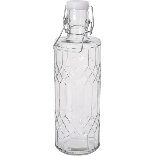 Skleněná lahev s klipovým uzávěrem 1 l