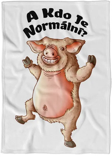 Deka Kdo je normální – prase (Podšití beránkem: NE)