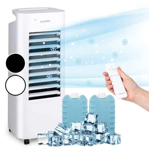 Klarstein IceWind Max, ochlazovač vzduchu 3-v-1, 330 m³/h 60W, oscilace, 6 litrů, časovač, dálkový ovladač