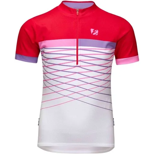 Etape LUCKY Dětský cyklistický dres, bílá, velikost 152-158