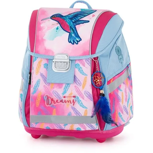Oxybag HUMMINGBIRD Školní batoh, růžová, velikost
