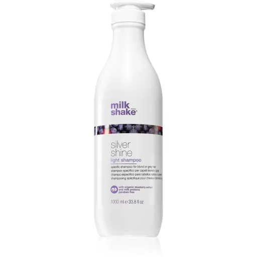 milk_shake® Silver Shine šampon pro šedivé a blond vlasy light 1000 ml