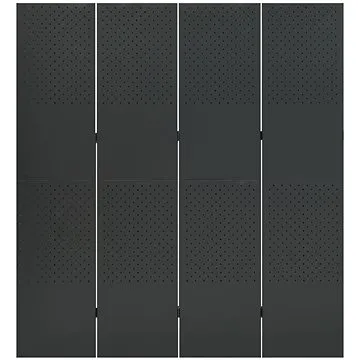 Shumee 4dílný antracitový 160×180 cm ocel, 335900 (335900)