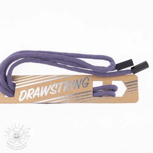 Šňůrka do kapuce s koncovkami 115 cm HEAD1 lavender