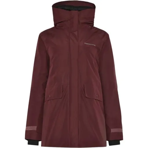 DIDRIKSONS TUVA WNS PARKA Dámská parka, vínová, velikost