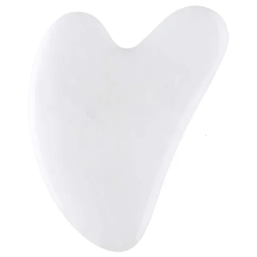 Palsar 7 Masážní destička Guasha bílý jadeit