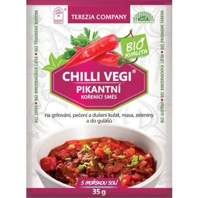 Pikantní kořenící směs CHILLI VEGI BIO 250g