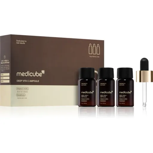 Medicube Deep Vita C Ampoule 2.0. ampule pro sjednocení barevného tónu pleti 3x10 g