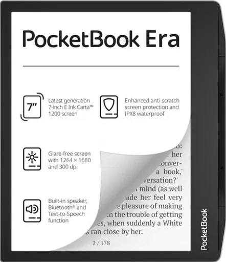 Pocketbook 700 ERA 16GB, stříbrný