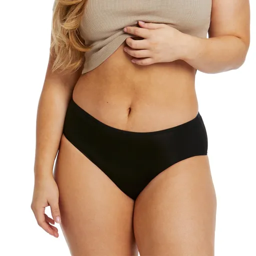 Love Luna Menstruační kalhotky Midi Black Eco (LOVE003ECO) S