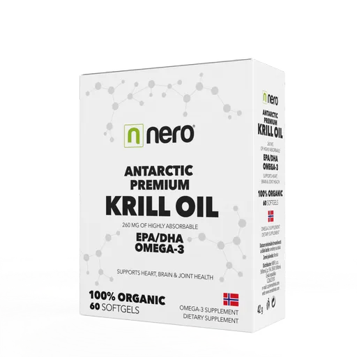 NERO ANTARCTIC PREMIUM KRILL OIL 1180 mg, 60 tablet