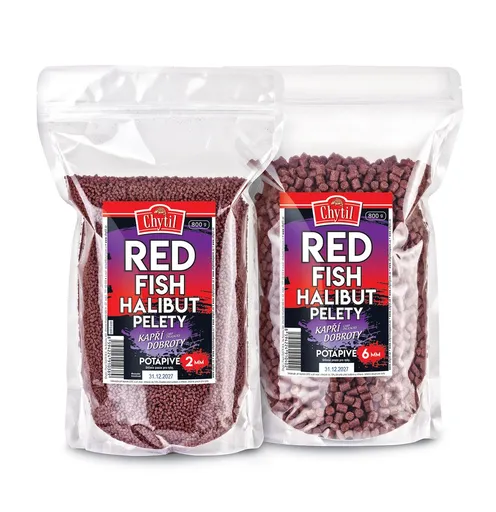 Chytil Pelety Red Fish Halibut 800g,Chytil Pelety Red Fish Halibut 800g