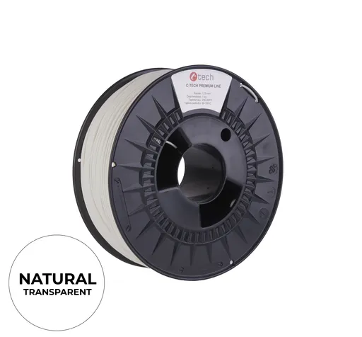 C-Tech 3DF-P-ABS1.75-NAT 3D filament, PREMIUM LINE, ABS, natural, 1,75mm, 1kg