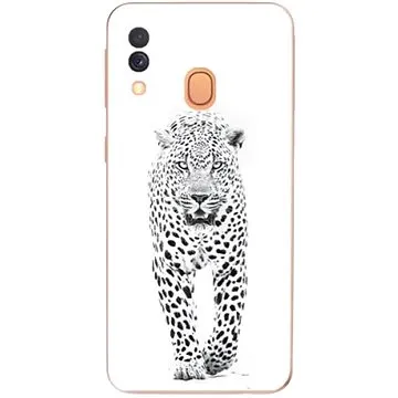 iSaprio White Jaguar pro Samsung Galaxy A40 (jag-TPU2-A40)