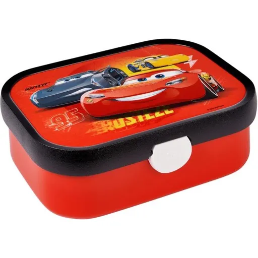 Mepal CAMPUS CARS Dětský svačinový box, červená, velikost