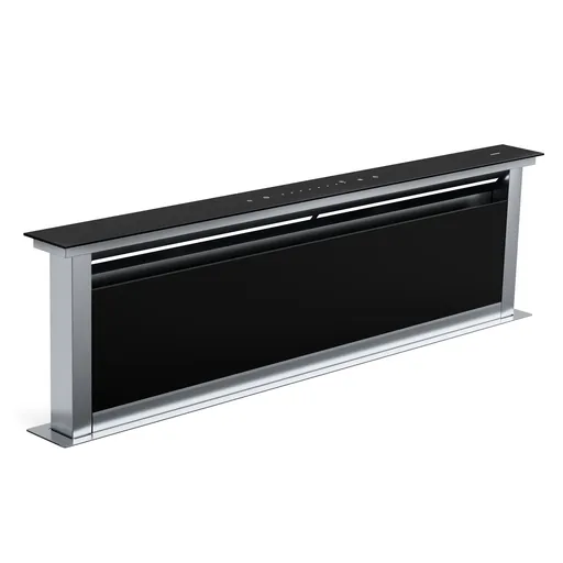 Klarstein Digestoř Royal Flush Eco, 840 m³/h průtoku vzduchu, nakloněný, EEK A, 64 dB, LED dioda