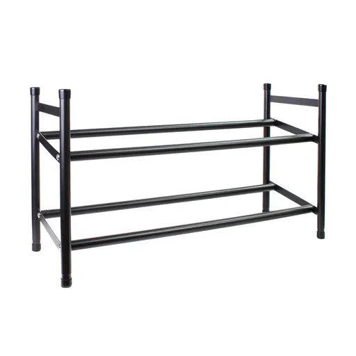 Kovový nastavitelný botník TORO 2 patra