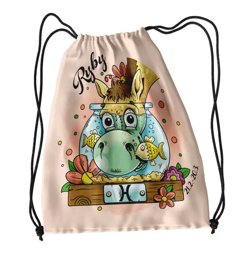 Vak na záda Koňská znamení – ryby