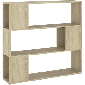 Shumee dělící stěna dub sonoma 100×24×94 cm, 809182 (809182)