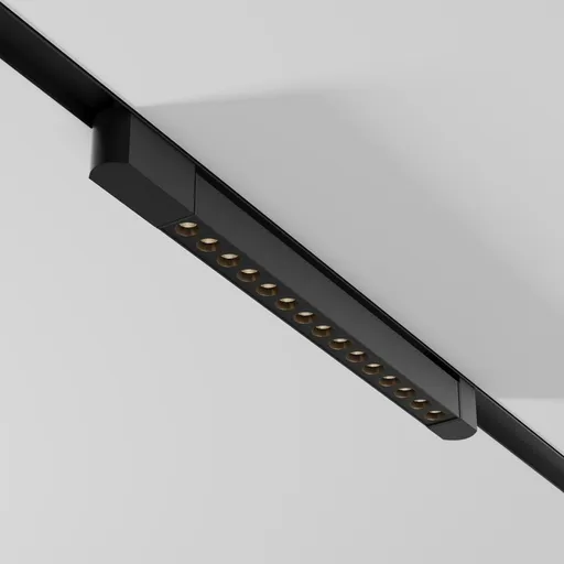 MAYTONI svítidlo pro kolejnicový systém Points 1-fázový kolejnicový systém UNITY 3000K 22W 30d TR010-1-22W3K-M-B-DE