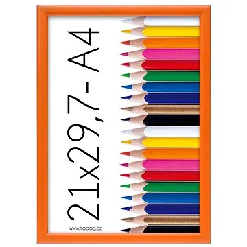 TRADAG Polaris oranžový 21 x 30 / A4 (1512_2130C)