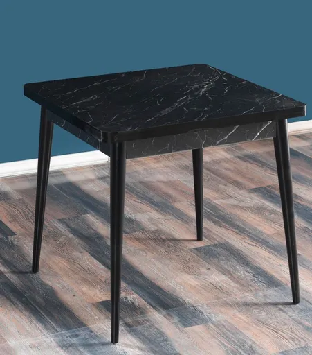 Jídelní stůl Flora Bendir - Black, White