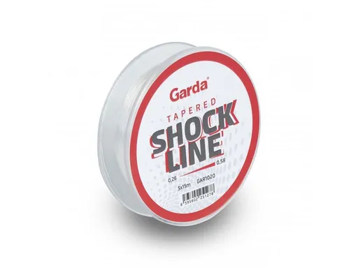 Garda Šokový Vlasec Shock Line 5x15m 0,26-0,58mm,Garda Šokový Vlasec Shock Line 5x15m 0,26-0,58mm