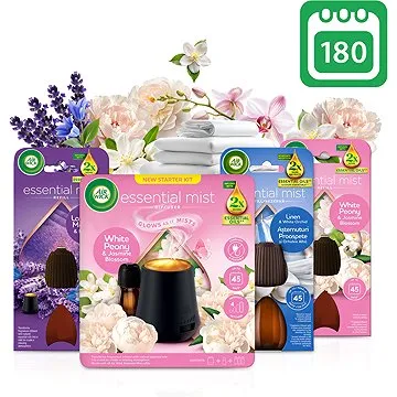 AIR WICK Aroma difuzér se sadou náplní (4× 20 ml) (5999109542250)