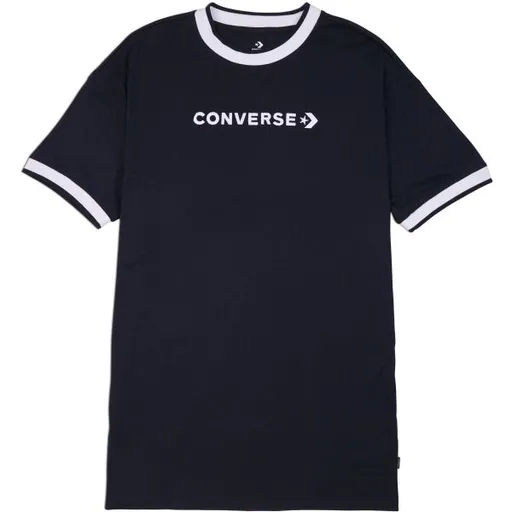 Converse WORDMARK Dámské šaty, černá, velikost