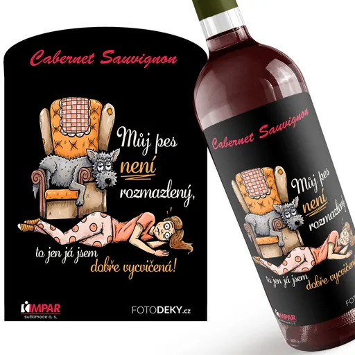 Víno Jsem vycvičená (Druh Vína: Červené víno)