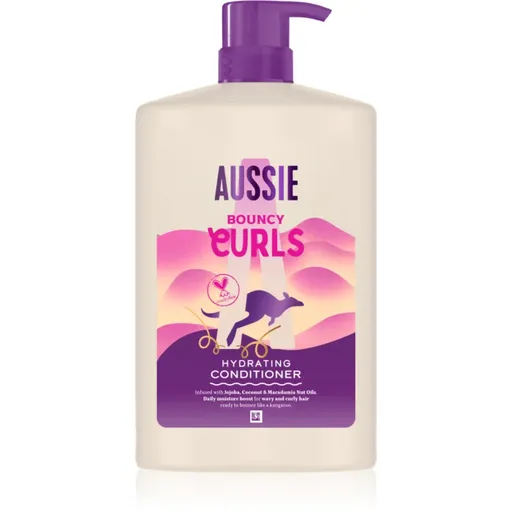 Aussie Bouncy Curls hydratační kondicionér pro kudrnaté vlasy 1000 ml