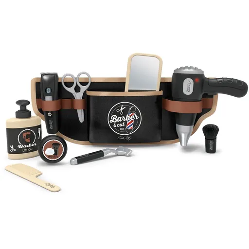 Smoby Barber sada na holení a stříhání na opasku