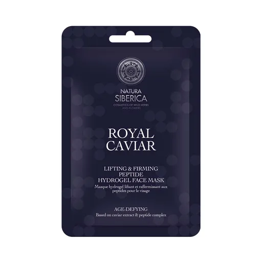 Natura Siberica Royal Caviar Peptidová hydrogelová maska 1 ks