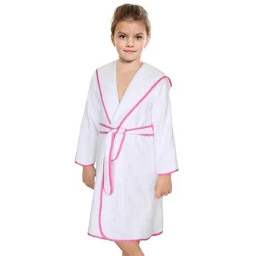 Bellatex Froté - vel. 5 - 7 let - bílý s růžovou stuhou (6567)