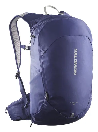 Turistický batoh Salomon Trailblazer 20 Mazarine Blue/Ghost Gray