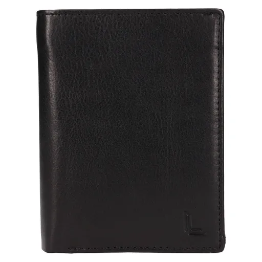 Pánská kožená peněženka Lagen Cassian - černá