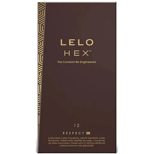 LELO Hex Respect – XL kondomy (12 ks)